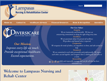 Tablet Screenshot of lampasasnursing.com
